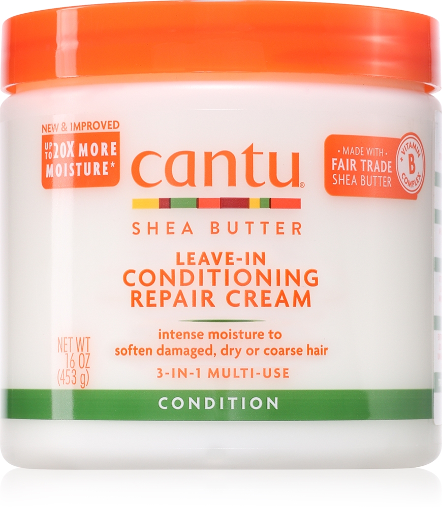 Несмываемый кондиционер с маслом ши для поврежденных волос Cantu, 453 гр
Несмываемый кондиционер с маслом ши для поврежденных волос Cantu, 453 гр