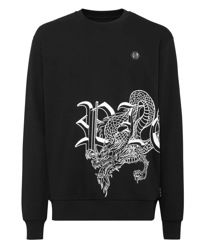 Толстовка с драконом Philipp Plein, черный
Толстовка с драконом Philipp Plein, черный