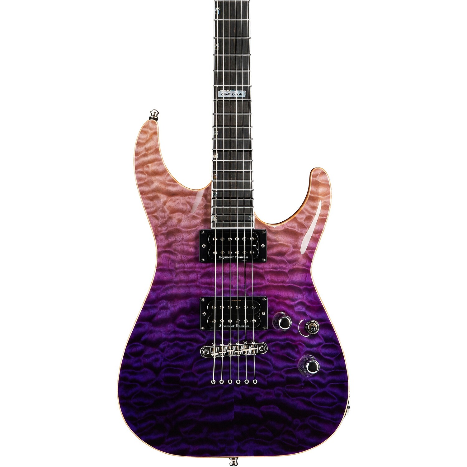 Электрогитара ESP USA Horizon II See-Thru Purple Fade
Электрогитара ESP USA Horizon II See-Thru Purple Fade