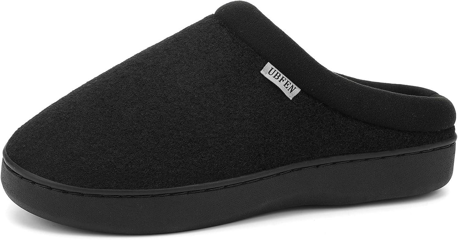 Мужские тапочки UBFEN для дома и спальни с мемори-пенной стелькой, легкие, без застежек, подходят для улицы, черный
Мужские тапочки UBFEN для дома и спальни с мемори-пенной стелькой, легкие, без застежек, подходят для улицы, черный