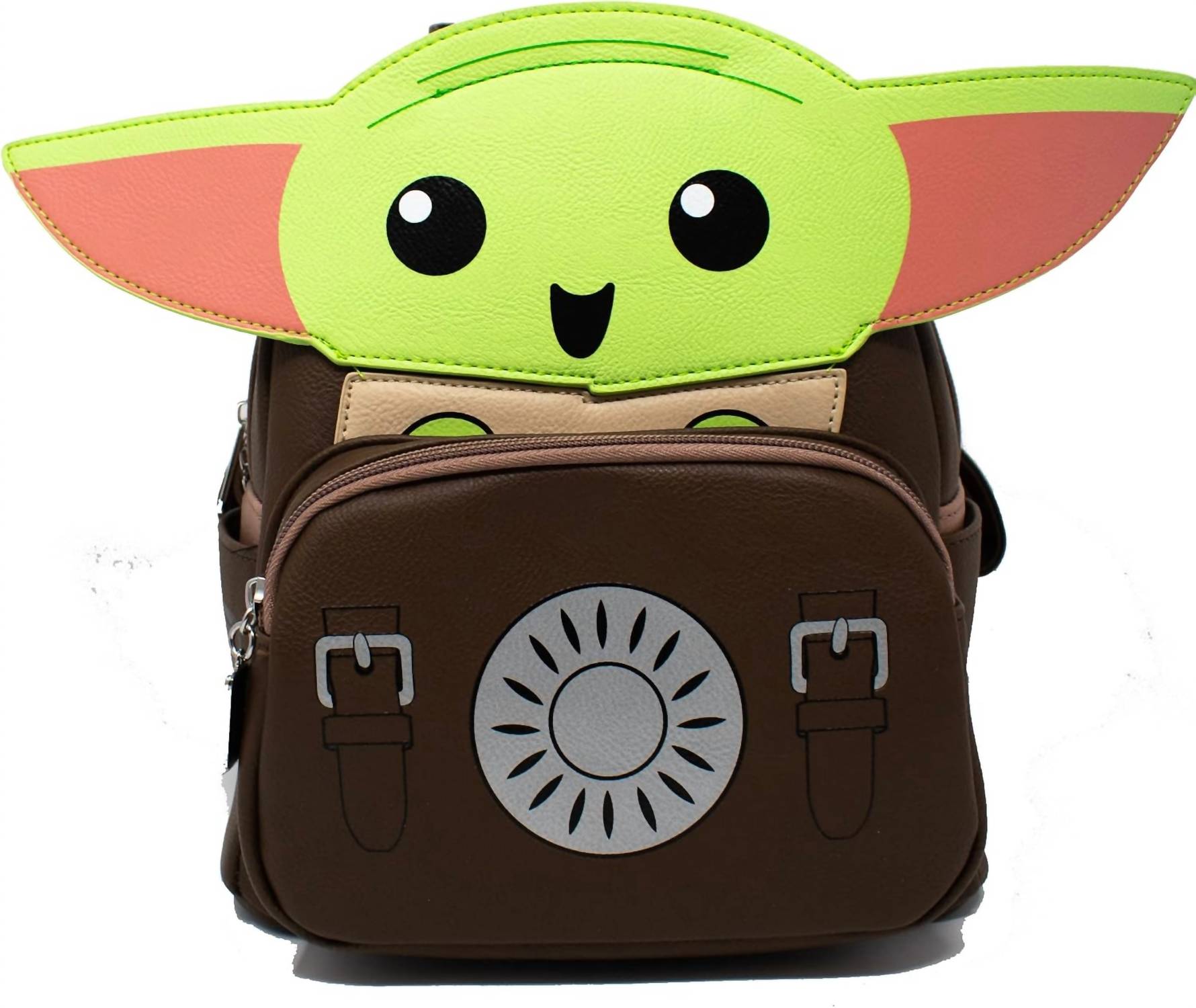 Женский мини-рюкзак Baby Yoda Grogu из "Мандалорца" в мультиколоре Loungefly
Женский мини-рюкзак Baby Yoda Grogu из "Мандалорца" в мультиколоре Loungefly