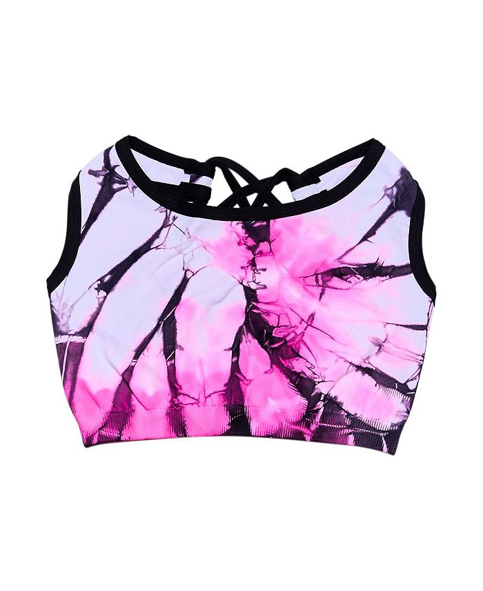 Спортивный бра с контрастным тай-даем и ремешками на спине - (7-14 - Детский большой) Malibu Sugar, мультиколор
Спортивный бра с контрастным тай-даем и ремешками на спине - (7-14 - Детский большой) Malibu Sugar, мультиколор