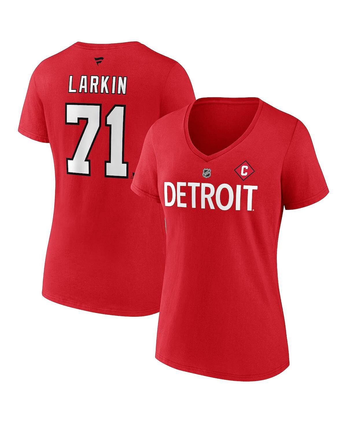 Женская фирменная футболка Dylan Larkin Red Detroit Red Wings Special Edition 2.0 с именем и номером и v-образным вырезом Fanatics, красный
Женская фирменная футболка Dylan Larkin Red Detroit Red Wings Special Edition 2.0 с именем и номером и v-образным вырезом Fanatics, красный