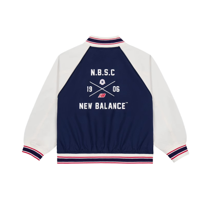 Бейсбольная куртка nbsc ss25 для детей New Balance, синий
Бейсбольная куртка nbsc ss25 для детей New Balance, синий