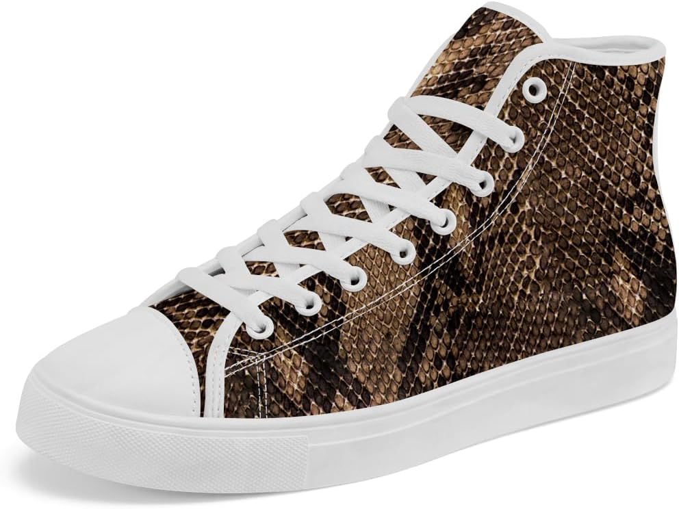 Кеды Chebing Snake высокие на шнуровке из холщовой ткани, повседневная обувь для мужчин и женщин, 612 Brown
Кеды Chebing Snake высокие на шнуровке из холщовой ткани, повседневная обувь для мужчин и женщин, 612 Brown