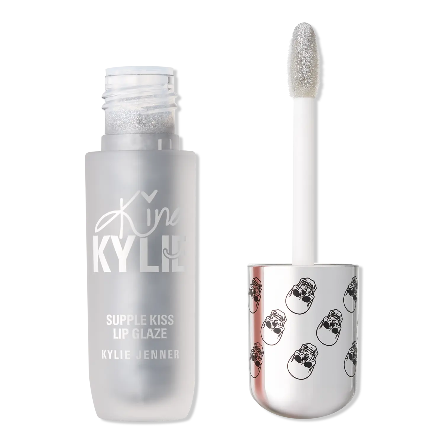 Блеск для губ King Kylie Collection Supple Kiss Lip Glaze KYLIE COSMETICS, She's Back (sheer chrome)
Блеск для губ King Kylie Collection Supple Kiss Lip Glaze KYLIE COSMETICS, She's Back (sheer chrome)