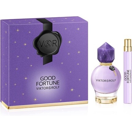 Viktor & Rolf Good Fortune Eau De Parfum Spray 50ml, Eau De Parfum Spray 10ml Gift Set
Viktor & Rolf Good Fortune Eau De Parfum Spray 50ml, Eau De Parfum Spray 10ml Gift Set