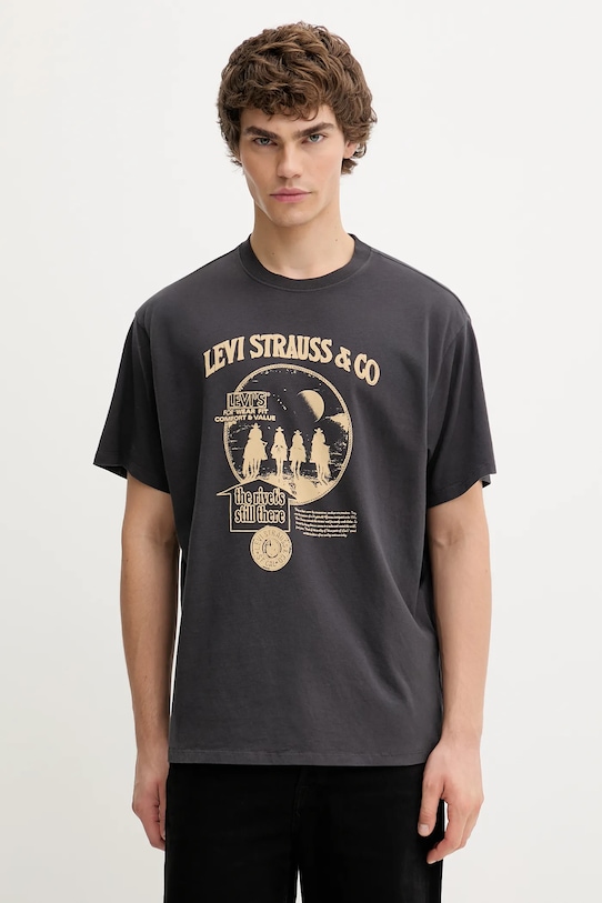 Хлопковая футболка Levi'S, серый
Хлопковая футболка Levi'S, серый