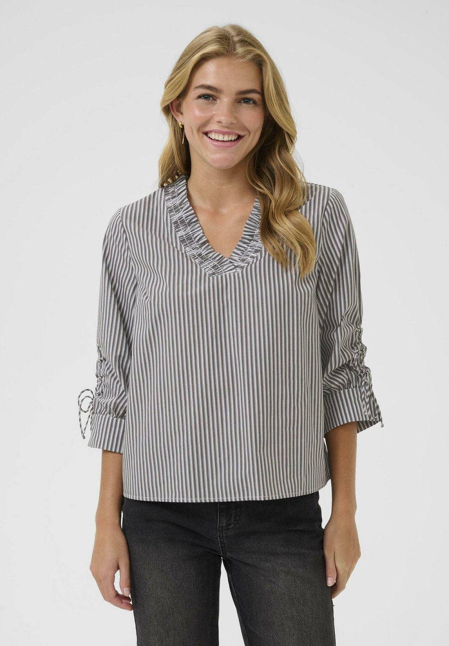 Блуза Kaffe Blouse, Grey White Stripe/Grey
Блуза Kaffe Blouse, Grey White Stripe/Grey