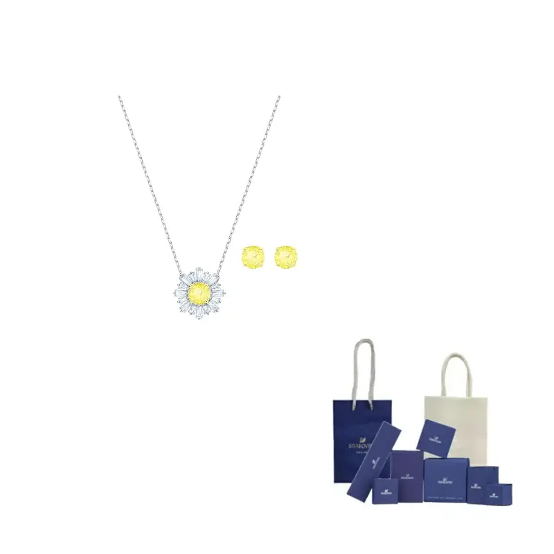 Ожерелье «Солнечный свет» для женщин Swarovski, белый золото-plated
Ожерелье «Солнечный свет» для женщин Swarovski, белый золото-plated