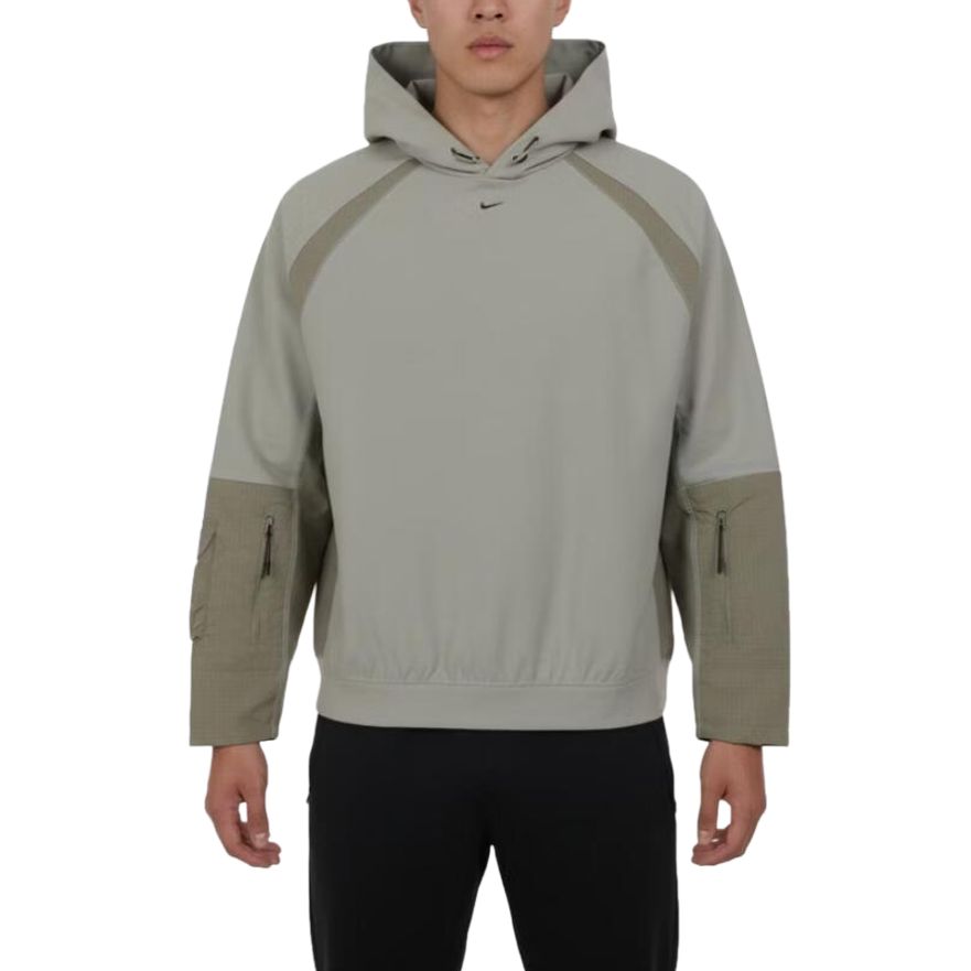 Nike Мужская толстовка Dri Fit серого цвета с капюшоном, средней толщины
Nike Мужская толстовка Dri Fit серого цвета с капюшоном, средней толщины