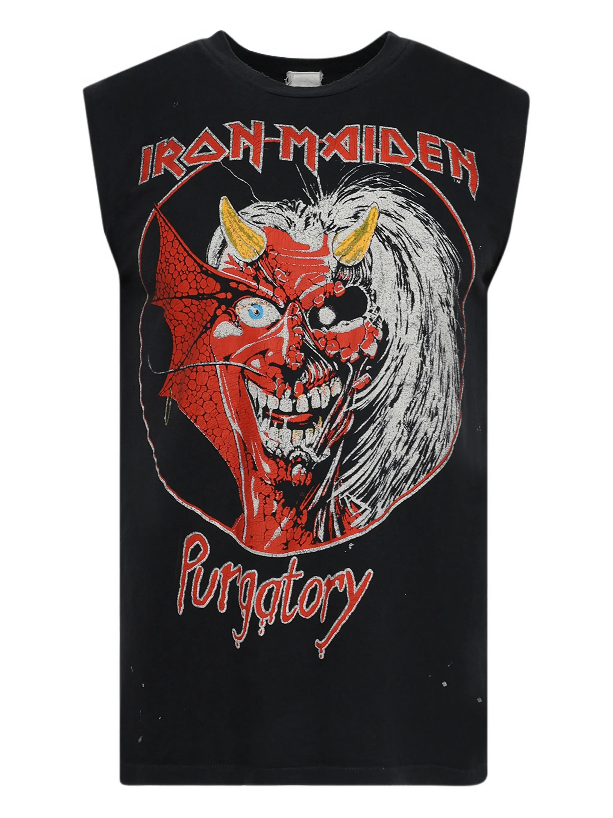 Топ с принтом Iron Maiden Madeworn, черный
Топ с принтом Iron Maiden Madeworn, черный