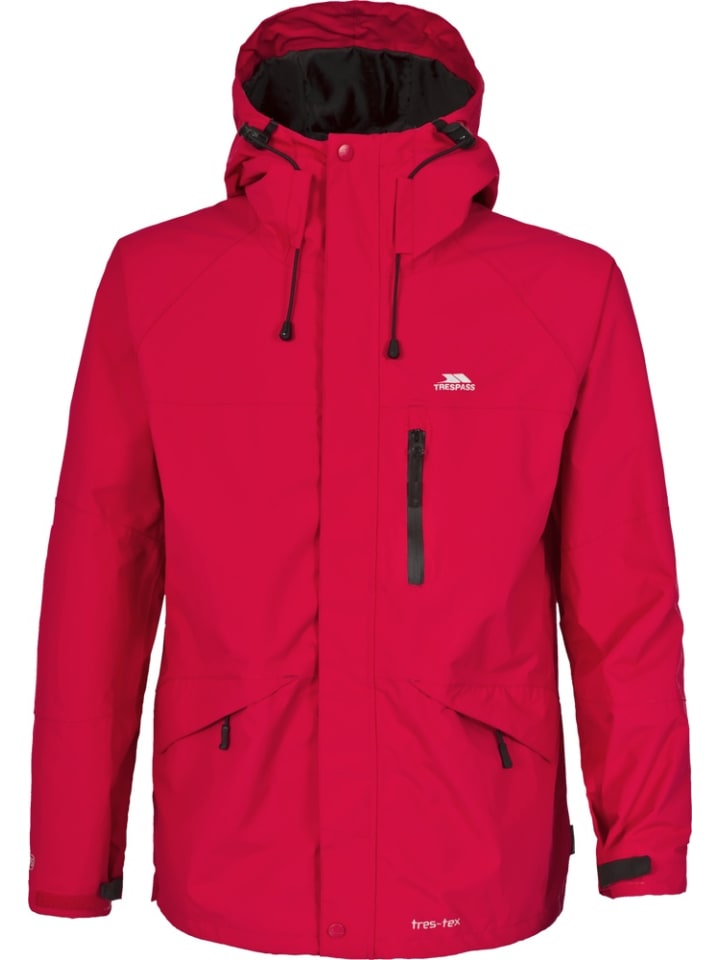 Куртка-дождевик Corvo Jacket красного цвета Trespass
Куртка-дождевик Corvo Jacket красного цвета Trespass