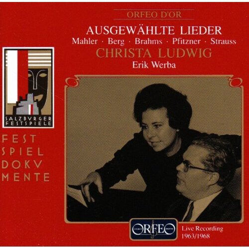CD диск Ludwig / Brahms / Mahler / Strauss / Werba: Lieder Recital
CD диск Ludwig / Brahms / Mahler / Strauss / Werba: Lieder Recital
