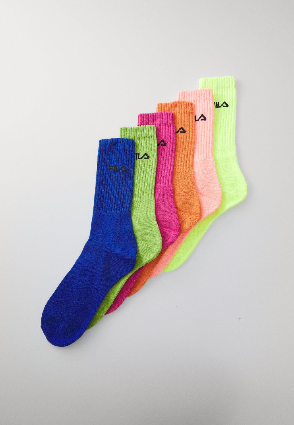 Носки CREW FULL UNISEX 6 PACK Fila, неоново-желтый
Носки CREW FULL UNISEX 6 PACK Fila, неоново-желтый