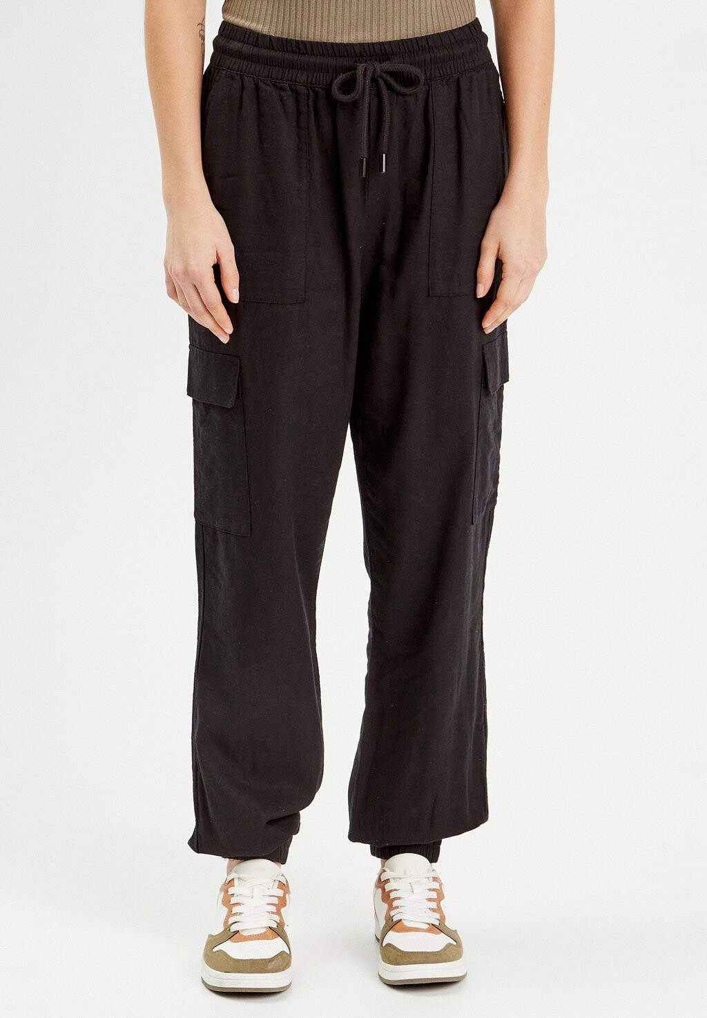 Брюки карго ÜBERWIEGEND Cache Cache, черный
Брюки карго ÜBERWIEGEND Cache Cache, черный