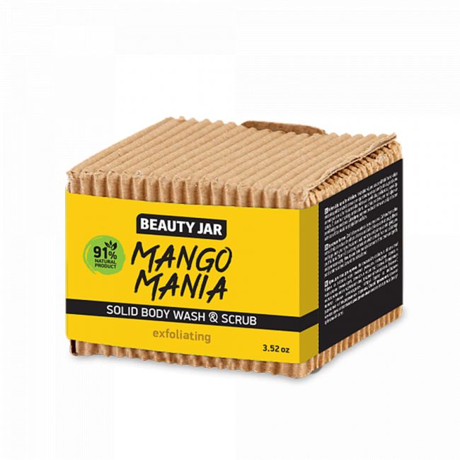 Mango Mania твердый гель для душа и скраб Beauty Jar, 100 гр
Mango Mania твердый гель для душа и скраб Beauty Jar, 100 гр
