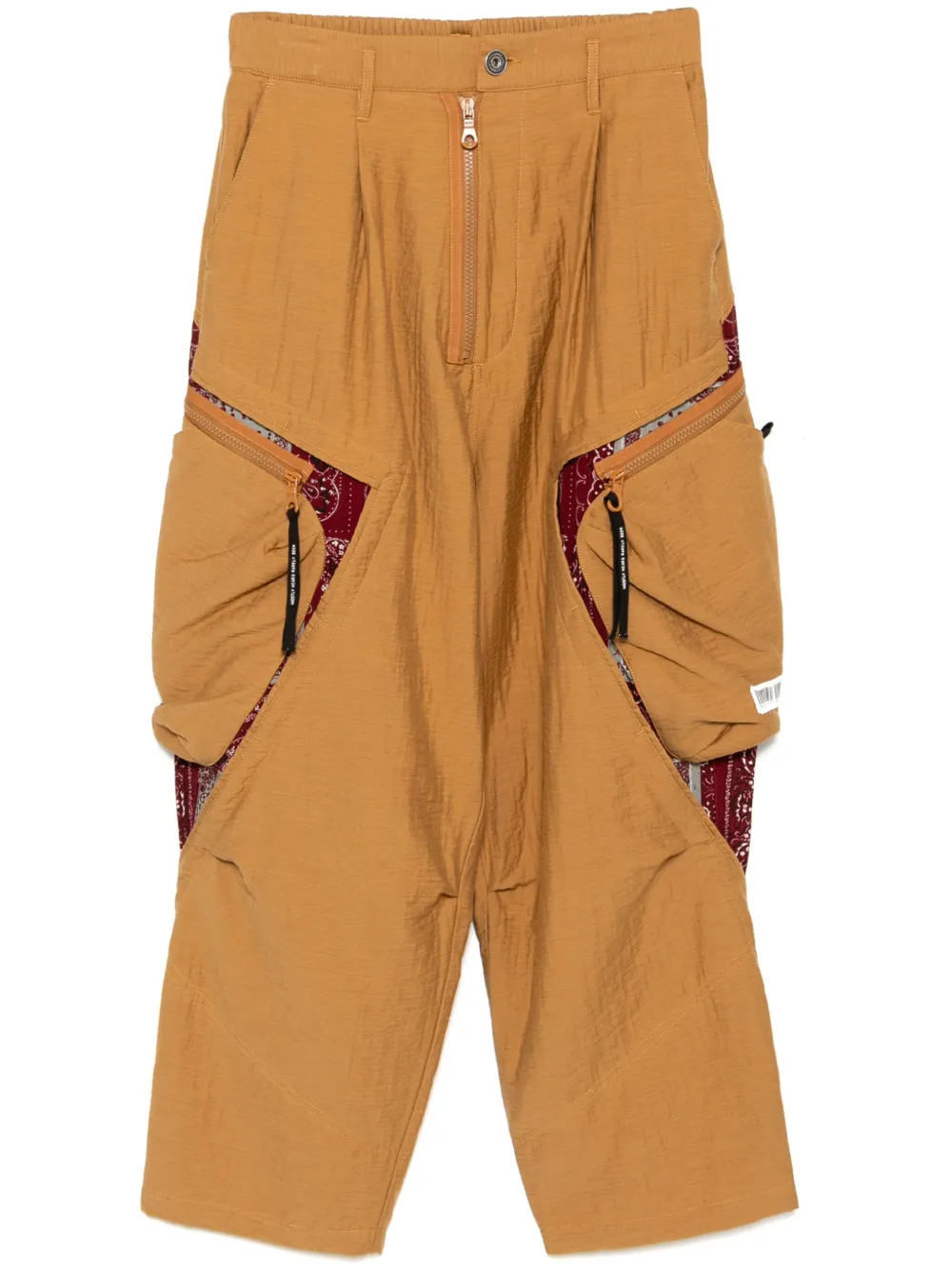 Брюки карго с узором пейсли Mostly Heard Rarely Seen, нейтральный
Брюки карго с узором пейсли Mostly Heard Rarely Seen, нейтральный