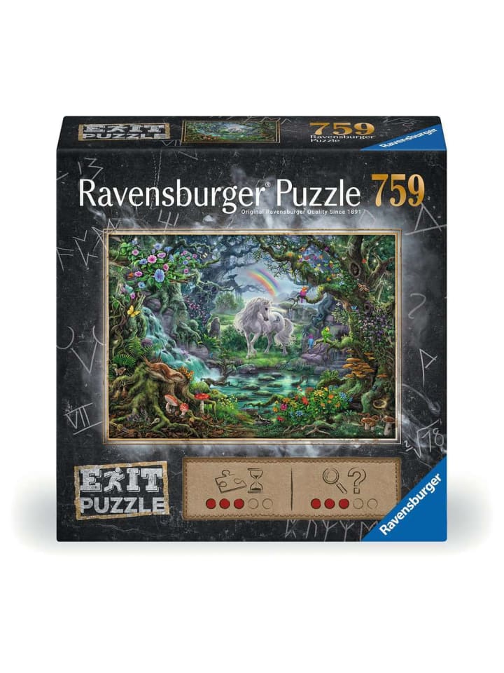 Пазл Ravensburger, 759 деталей, Единорог в красочном исполнении
Пазл Ravensburger, 759 деталей, Единорог в красочном исполнении
