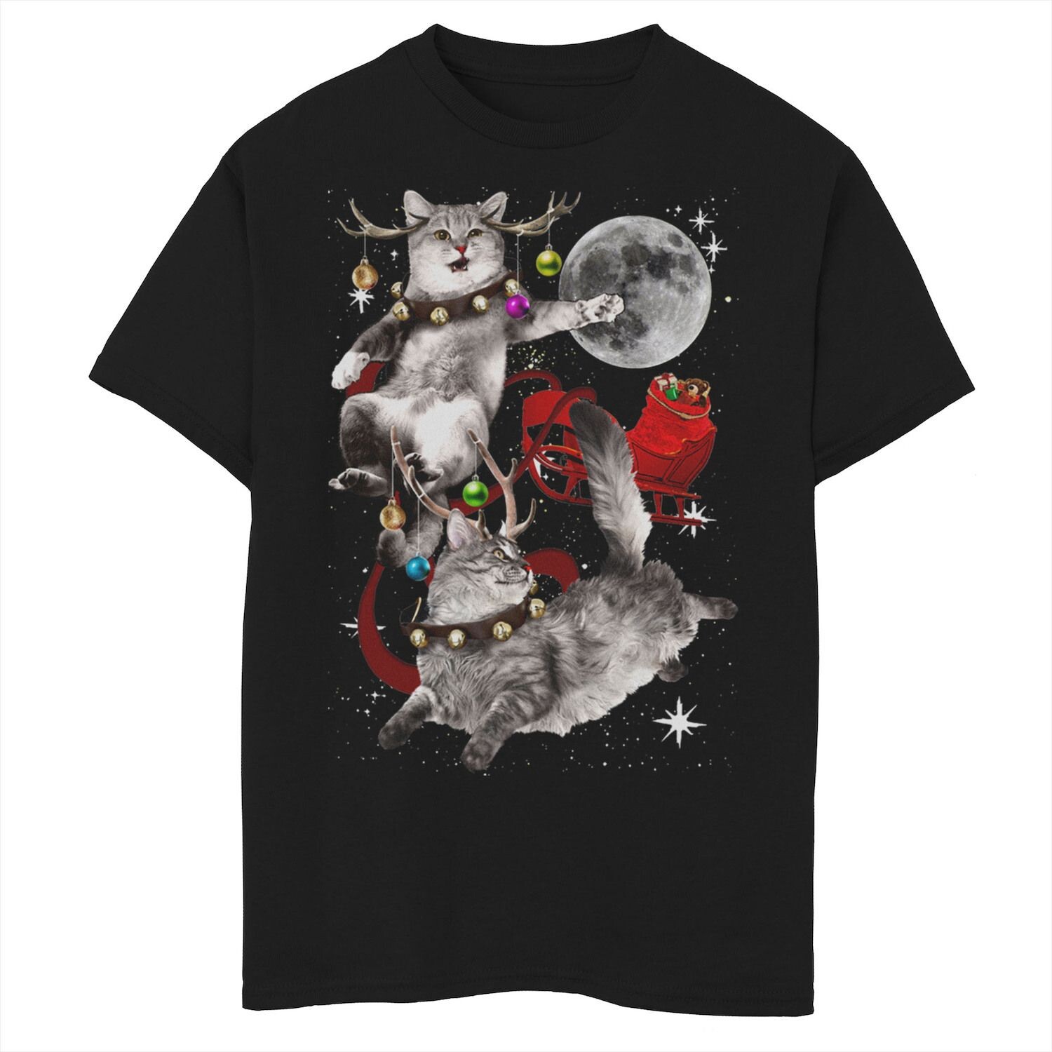 Футболка с изображением космоса и сани Санта-Клауса для мальчиков 8–20 лет Licensed Character
Футболка с изображением космоса и сани Санта-Клауса для мальчиков 8–20 лет Licensed Character