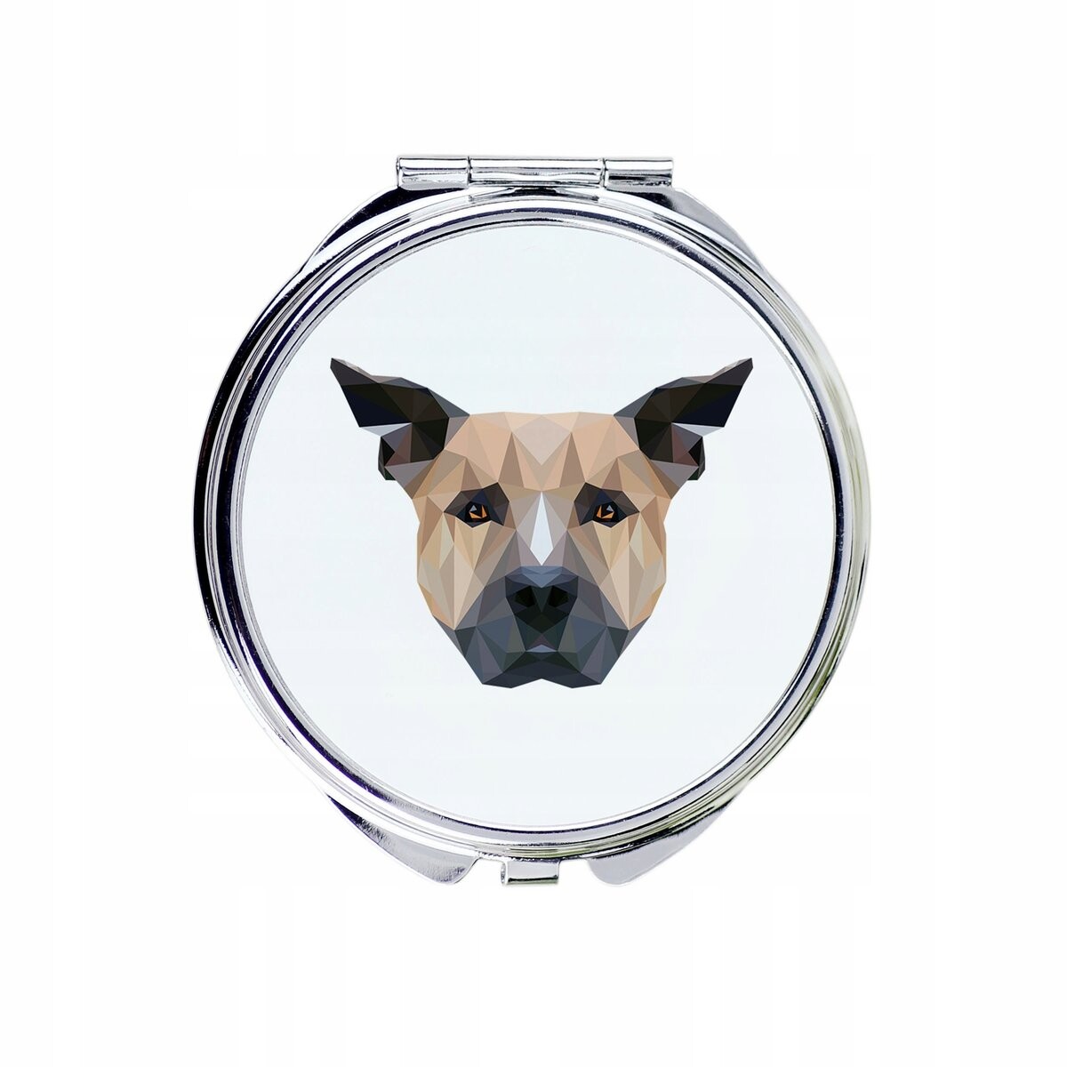 Стаффик Карманное зеркало Геометрическая собака Inna Marka
Стаффик Карманное зеркало Геометрическая собака Inna Marka