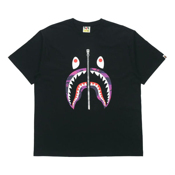Футболка A BATHING APE Color Camo Shark Black/Purple Tee, черный
Футболка A BATHING APE Color Camo Shark Black/Purple Tee, черный