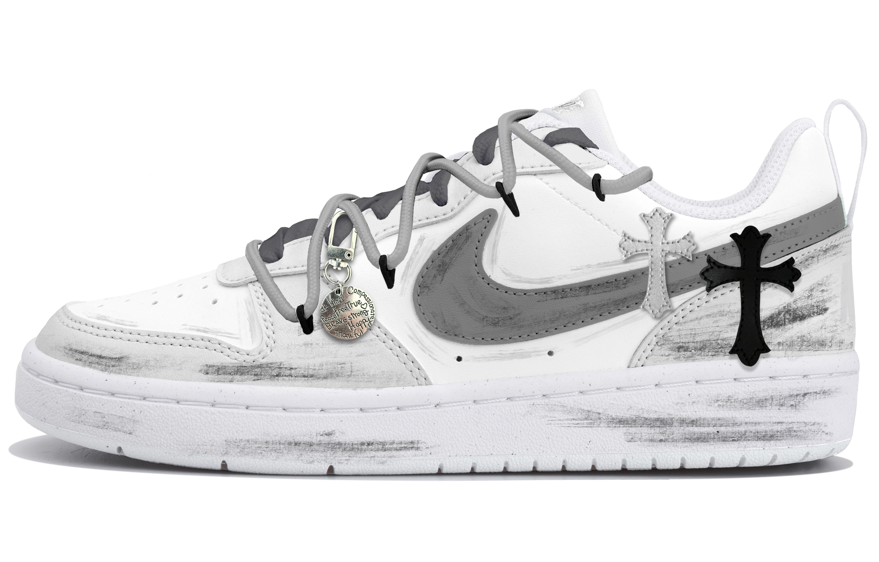 Детские кроссовки для скейтбординга Court Borough Low 2 Low Top для подростков Nike, черный/белый/серый
Детские кроссовки для скейтбординга Court Borough Low 2 Low Top для подростков Nike, черный/белый/серый