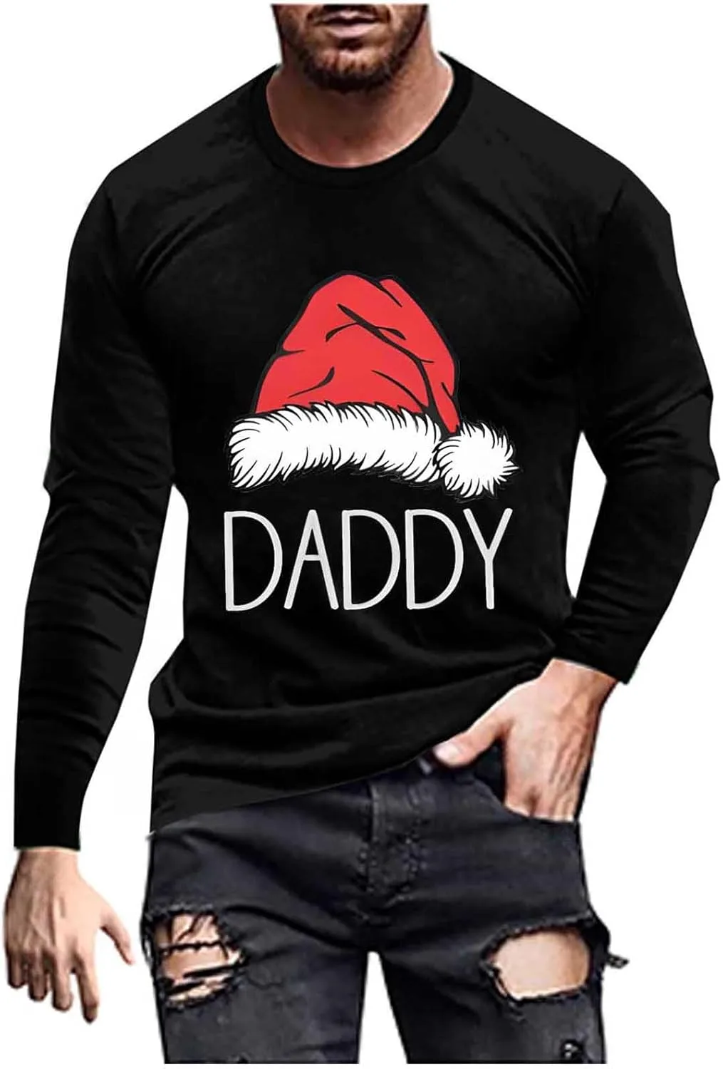 Мужская футболка с длинным рукавом Casual Print Christmas
Мужская футболка с длинным рукавом Casual Print Christmas