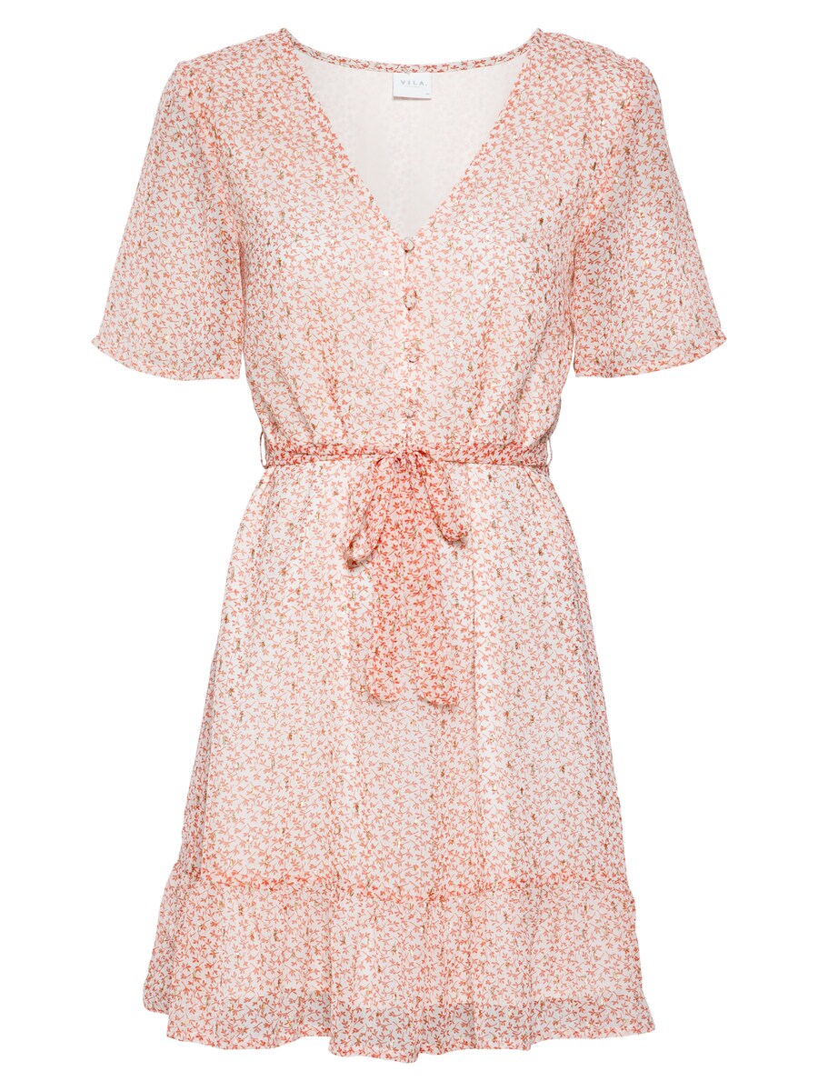 Платье-рубашка VILA Falia, цвет Cream/Light red
Платье-рубашка VILA Falia, цвет Cream/Light red
