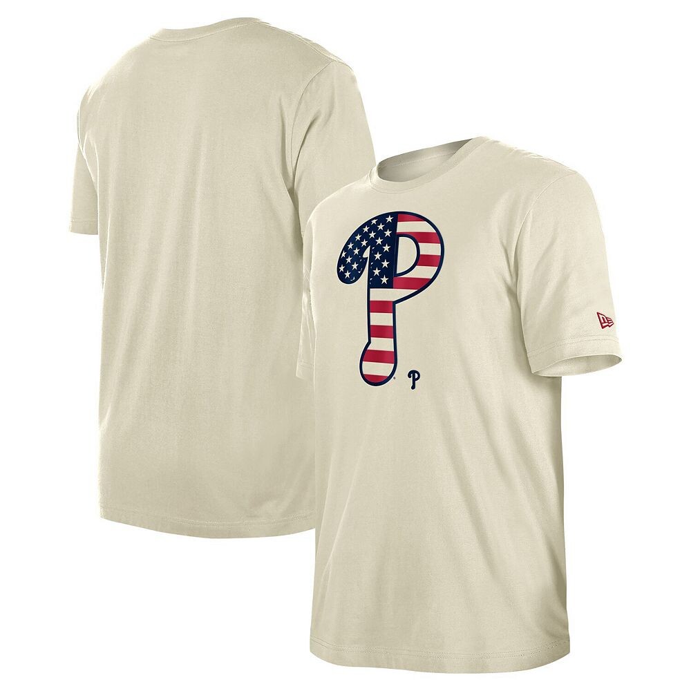 Мужская кремовая футболка New Era Philadelphia Phillies с флагом 4 июля, цвет Phl Beige
Мужская кремовая футболка New Era Philadelphia Phillies с флагом 4 июля, цвет Phl Beige