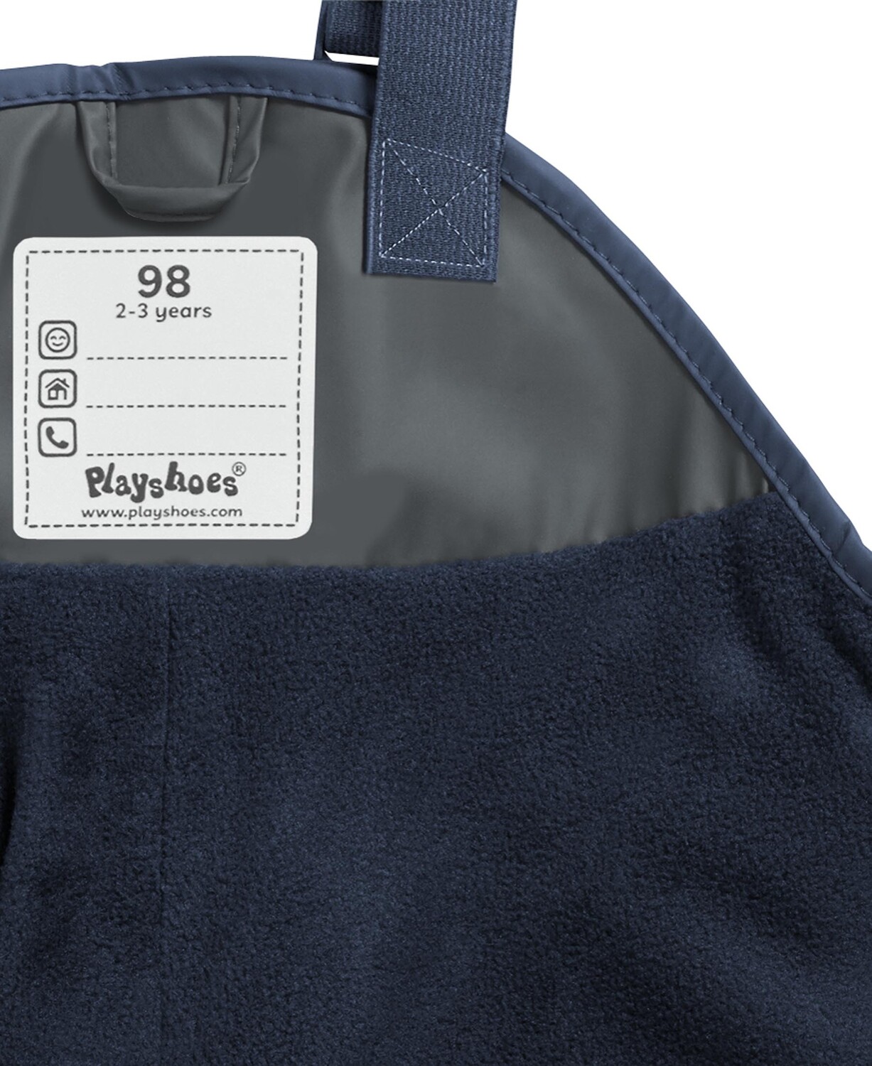 Водонепроницаемые брюки Playshoes Fleece-Trägerhose, темно-серый
Водонепроницаемые брюки Playshoes Fleece-Trägerhose, темно-серый