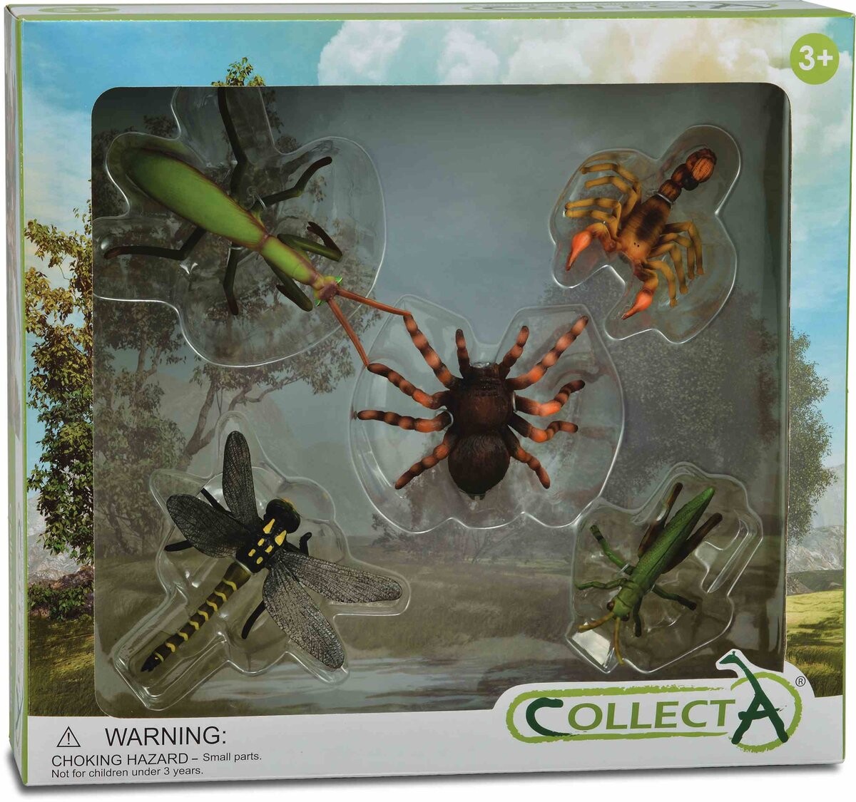 Collecta, Коллекционная фигурка, набор насекомых в упаковке, 5 шт., кат. № 89135.
Collecta, Коллекционная фигурка, набор насекомых в упаковке, 5 шт., кат. № 89135.