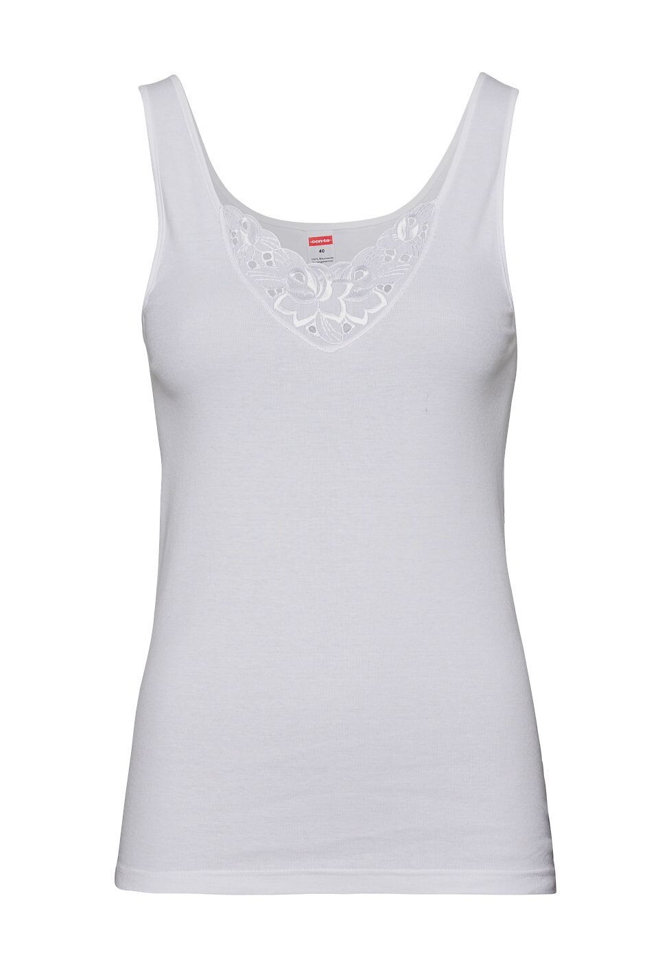 Майка "Gisela", 2 шт., кружевное декольте, женская Con-Ta
Майка "Gisela", 2 шт., кружевное декольте, женская Con-Ta