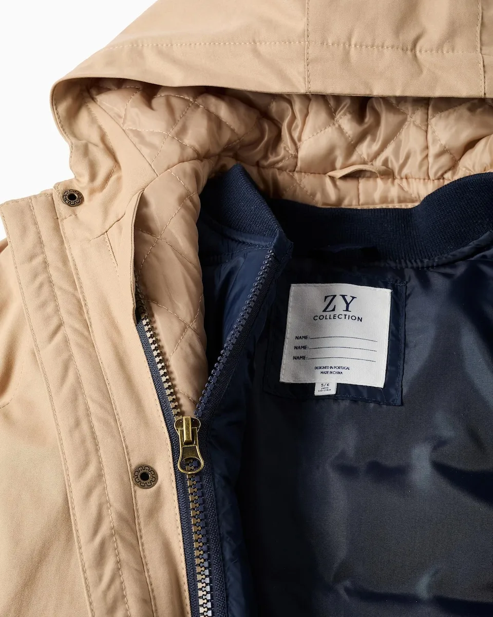 Детская утепленная парка с капюшоном и съемным жилетом Zippy, бежевый
Детская утепленная парка с капюшоном и съемным жилетом Zippy, бежевый