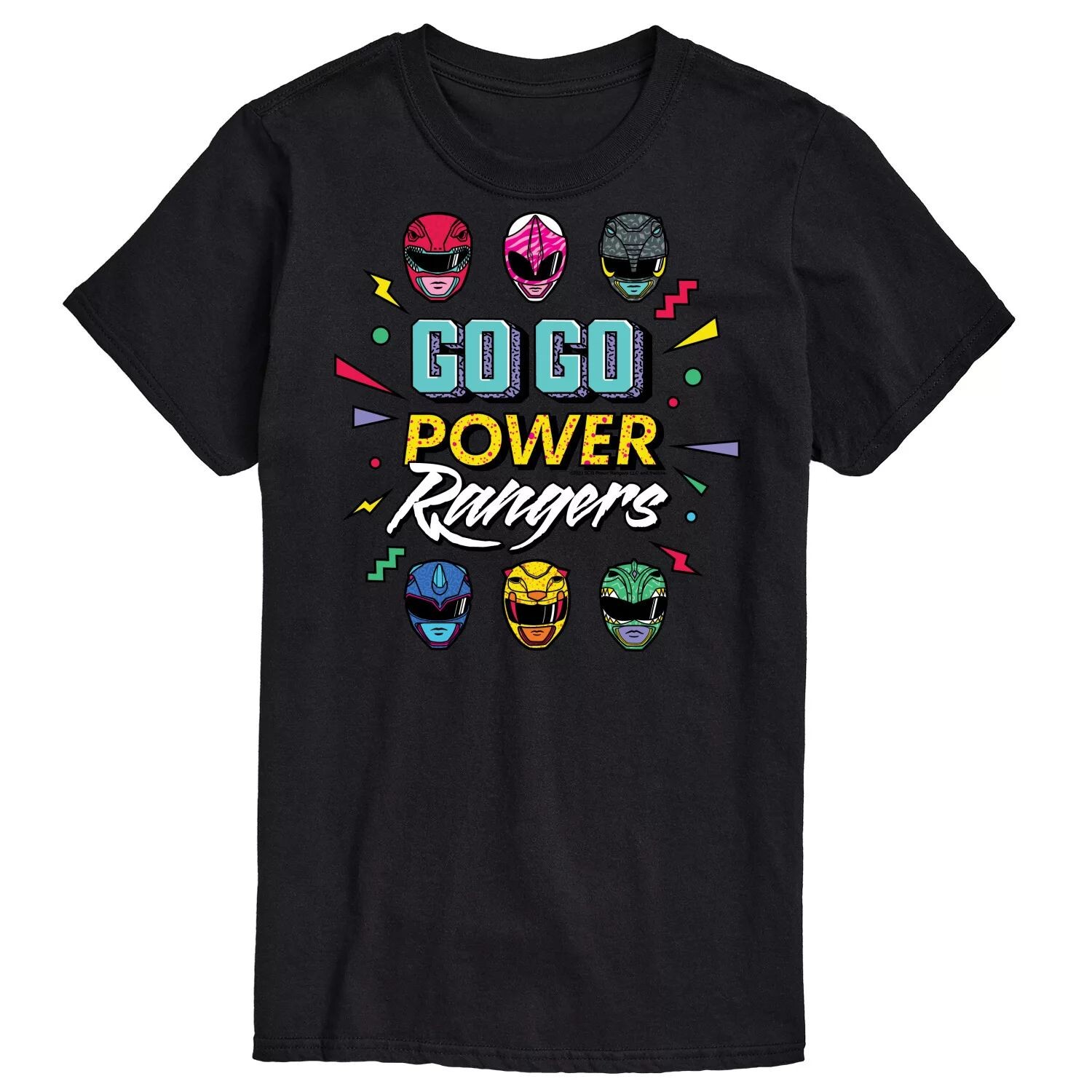 Футболка Big & Tall Power Rangers Go Go с графическим рисунком Licensed Character, черный
Футболка Big & Tall Power Rangers Go Go с графическим рисунком Licensed Character, черный