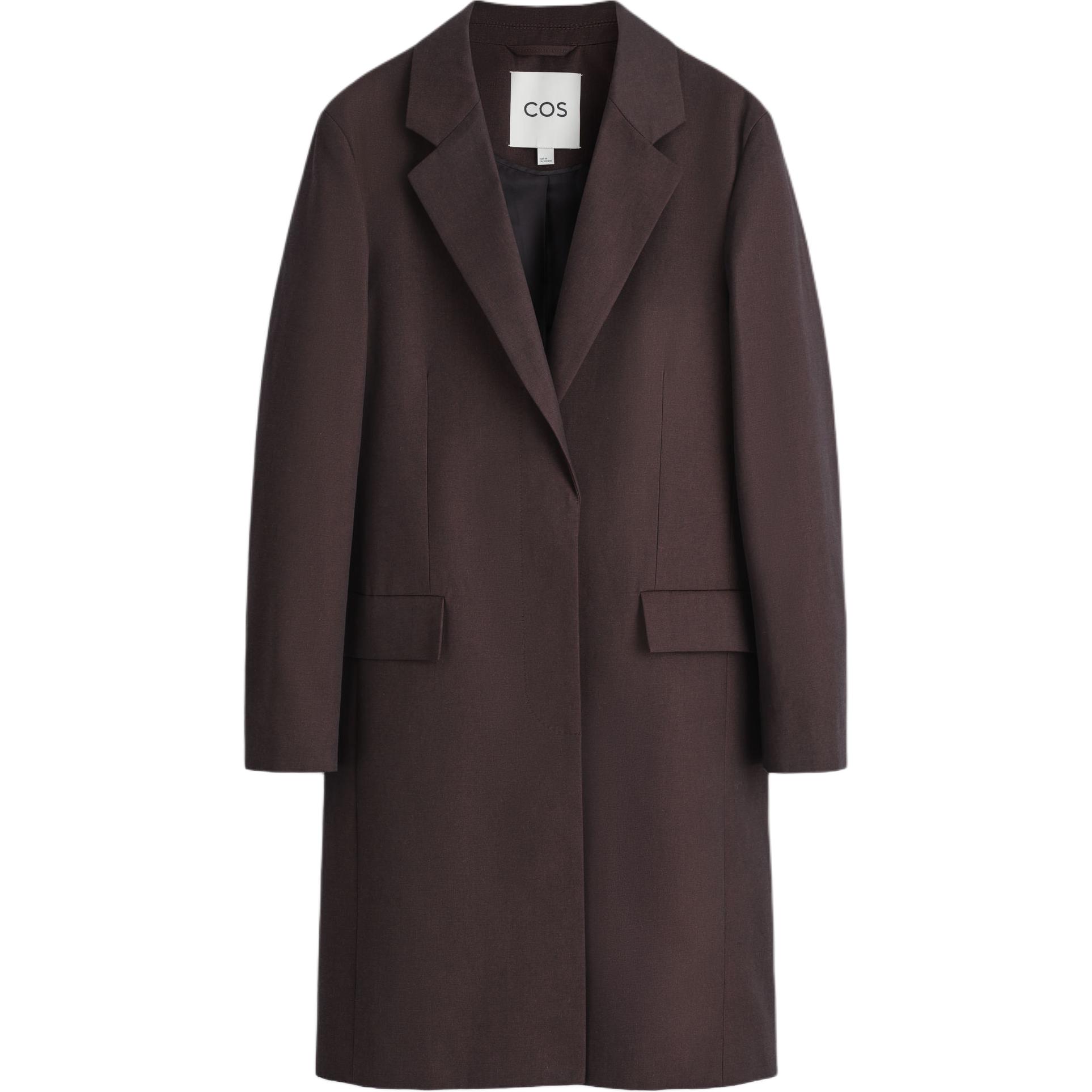 COS Женское пальто бордовое, Burgundy
COS Женское пальто бордовое, Burgundy