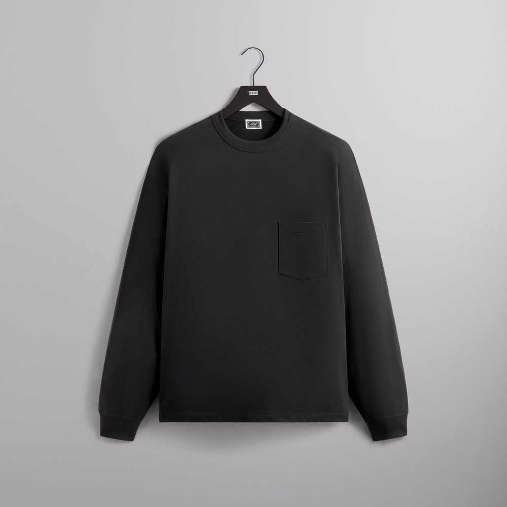 Футболка Kith Long Sleeve Leonard Pocket Tee, черный
Футболка Kith Long Sleeve Leonard Pocket Tee, черный