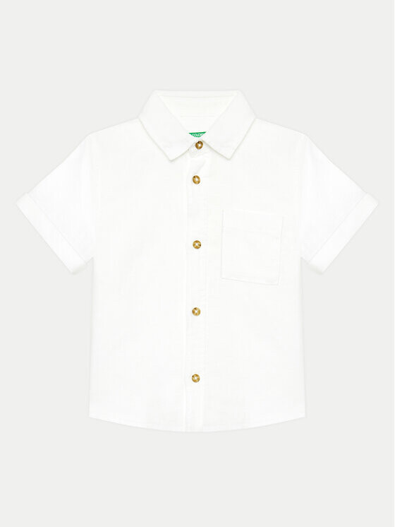 Рубашка стандартного кроя United Colors Of Benetton, белый
Рубашка стандартного кроя United Colors Of Benetton, белый