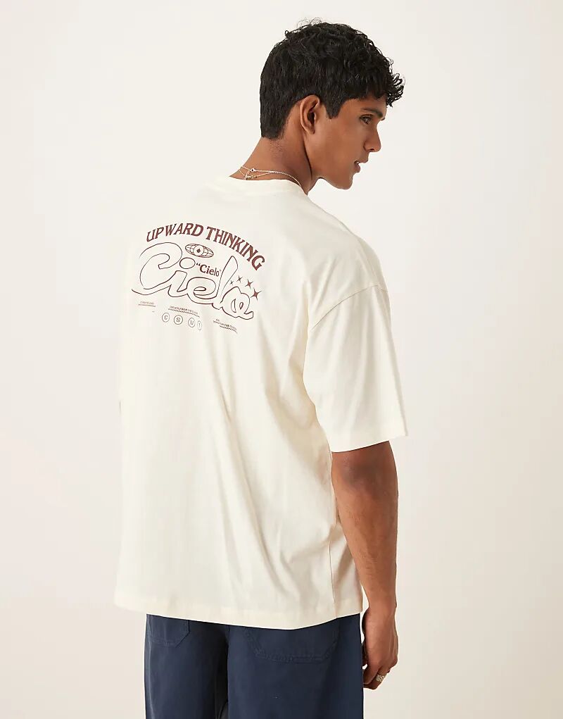 Футболка ASOS DESIGN свободного кроя с принтом на спине в кремово-белом цвете
Футболка ASOS DESIGN свободного кроя с принтом на спине в кремово-белом цвете