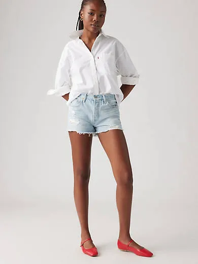 501 женские шорты оригинального кроя с высокой посадкой Levi's, цвет Promise Me - Light Wash
501 женские шорты оригинального кроя с высокой посадкой Levi's, цвет Promise Me - Light Wash