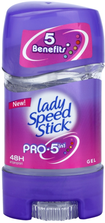 5 преимуществ геля-антиперспиранта Lady Speed Stick, (48h) 65 гр
5 преимуществ геля-антиперспиранта Lady Speed Stick, (48h) 65 гр