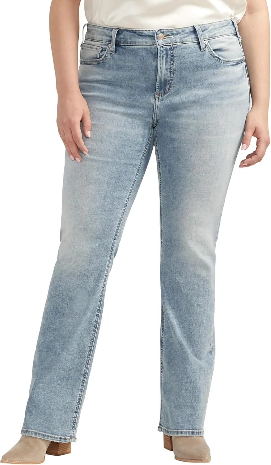 Silver Jeans Co. Женские джинсы Plus Size Elyse Mid Rise Slim Bootcut
Silver Jeans Co. Женские джинсы Plus Size Elyse Mid Rise Slim Bootcut