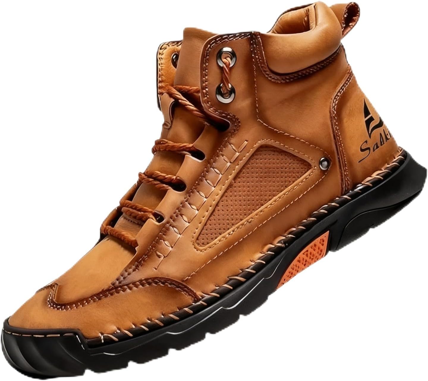 Мужские удобные кожаные ботинки ручной работы - водонепроницаемые, с поддержкой свода стопы, снятием давления, просторным носком, дышащие кожаные туфли Kaleluv, коричневый
Мужские удобные кожаные ботинки ручной работы - водонепроницаемые, с поддержкой свода стопы, снятием давления, просторным носком, дышащие кожаные туфли Kaleluv, коричневый