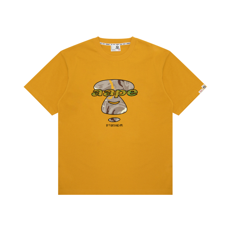 Футболка из хлопка с вышивкой от A Bathing APE Aape, оранжевый
Футболка из хлопка с вышивкой от A Bathing APE Aape, оранжевый