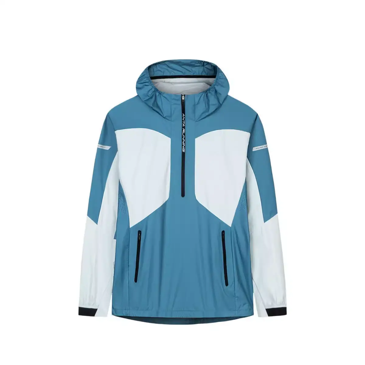 ANTA Куртка для бега мужская утренний светлый синий и серый кристалл, Morning Light Blue/Salt Crystal Gray
ANTA Куртка для бега мужская утренний светлый синий и серый кристалл, Morning Light Blue/Salt Crystal Gray