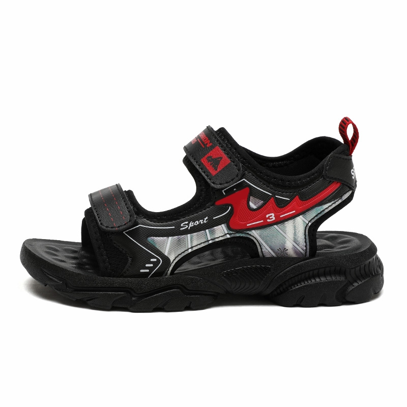 Сандалии детские, противоскользящие, дышащие YUZHAOLIN, черный/красный
Сандалии детские, противоскользящие, дышащие YUZHAOLIN, черный/красный