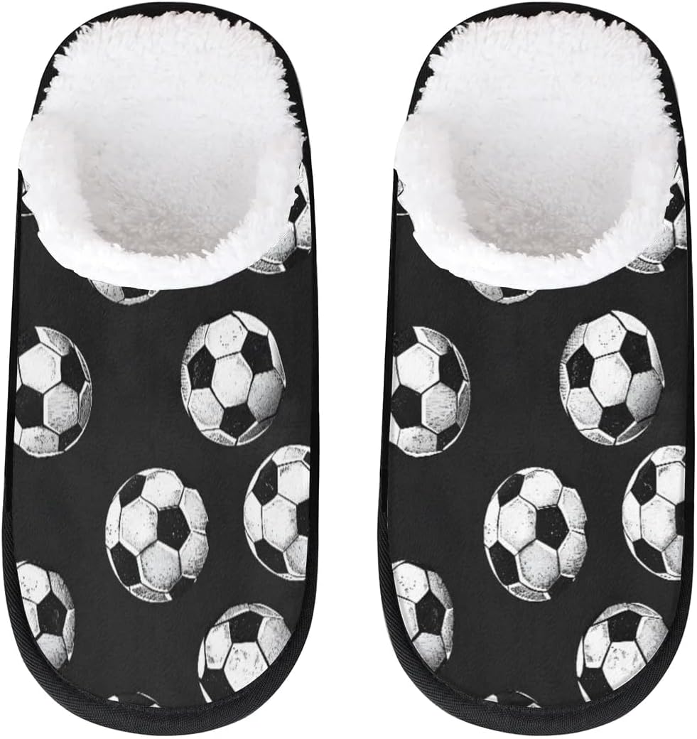 Тапочки Gublec для женщин и мужчин, уютные с нескользящей подошвой, для дома, теплые плюшевые тапочки для дома, спальни и путешествий, Soccers
Тапочки Gublec для женщин и мужчин, уютные с нескользящей подошвой, для дома, теплые плюшевые тапочки для дома, спальни и путешествий, Soccers