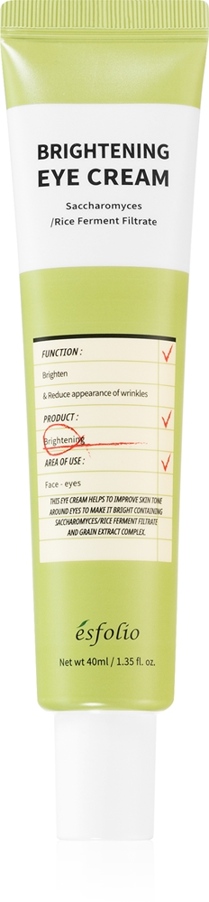 Осветляющий крем для глаз Esfolio, 40 мл
Осветляющий крем для глаз Esfolio, 40 мл