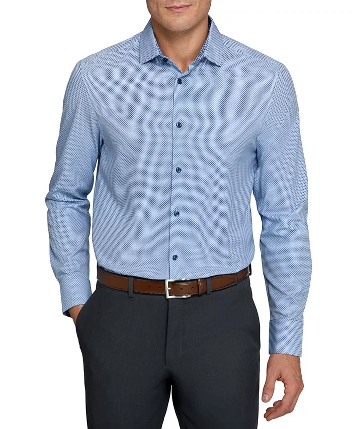 Мужская рубашка с отложным воротником и клетчатым принтом Construct, синий
Мужская рубашка с отложным воротником и клетчатым принтом Construct, синий