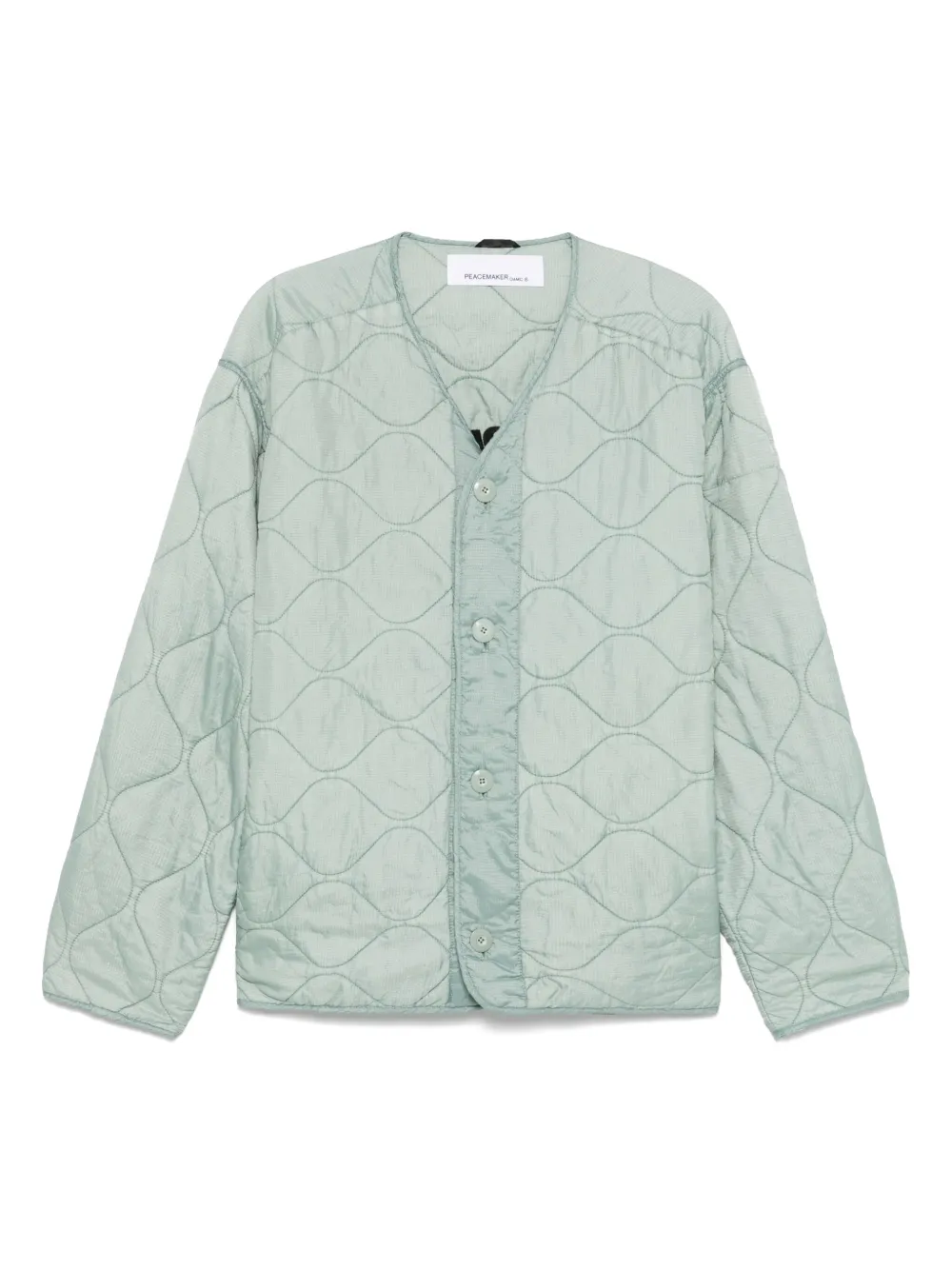 Куртка с вышитым логотипом Peacemaker Oamc, зеленый 
Куртка с вышитым логотипом Peacemaker Oamc, зеленый
